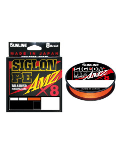 Sunline Siglon PE X8 AMZ PE1.0 0.171mm 300m Orange
